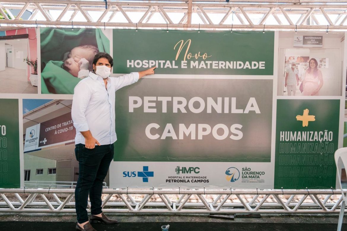 Vinícius Labanca reinaugura Hospital e Maternidade Petronila Campos em São Lourenço da Mata