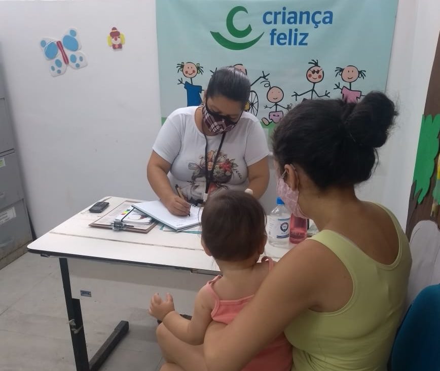 Programa Criança Feliz atende crianças e gestantes em Paulista