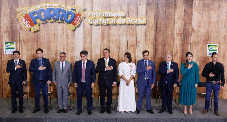 Cerimônia com “Forrozeiros” comemora o reconhecimento das Matrizes Tradicionais do Forró como Patrimônio Cultural do Brasil
