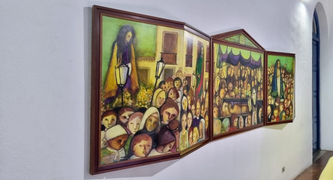 Quadros de Tereza Costa Rêgo que fazem parte do acervo de Olinda integram exposição