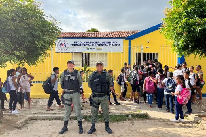 Propague Paz: profissionais da segurança pública visitaram escolas