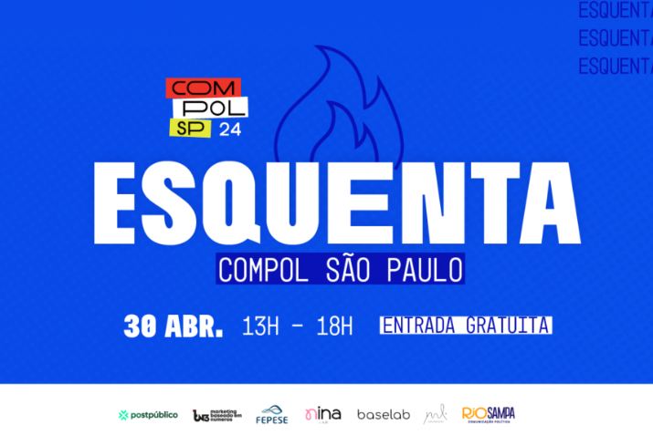 COMPOL lança evento de comunicação política  gratuito em São Paulo